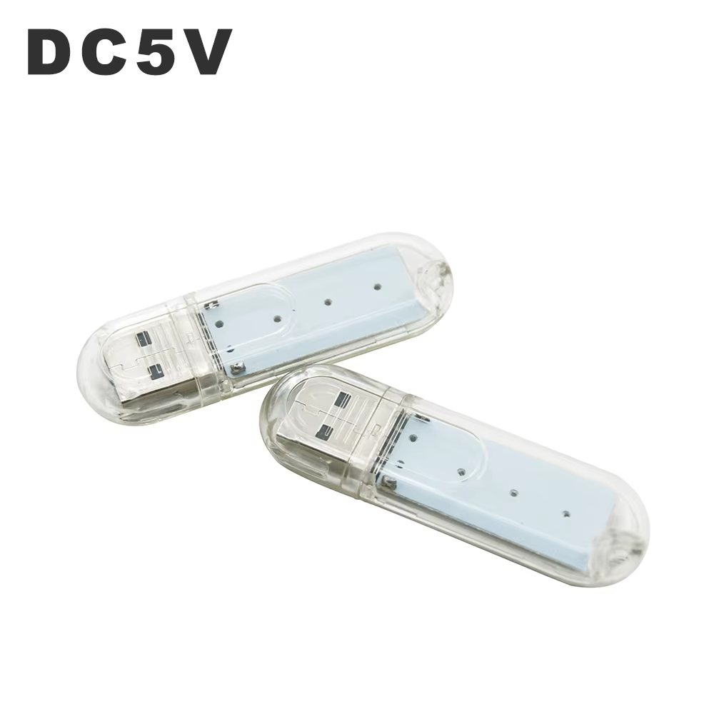 Veilleuse LED USB portable, lampe à disque U, lampes de lecture, mini lampes de livre colorées, banq