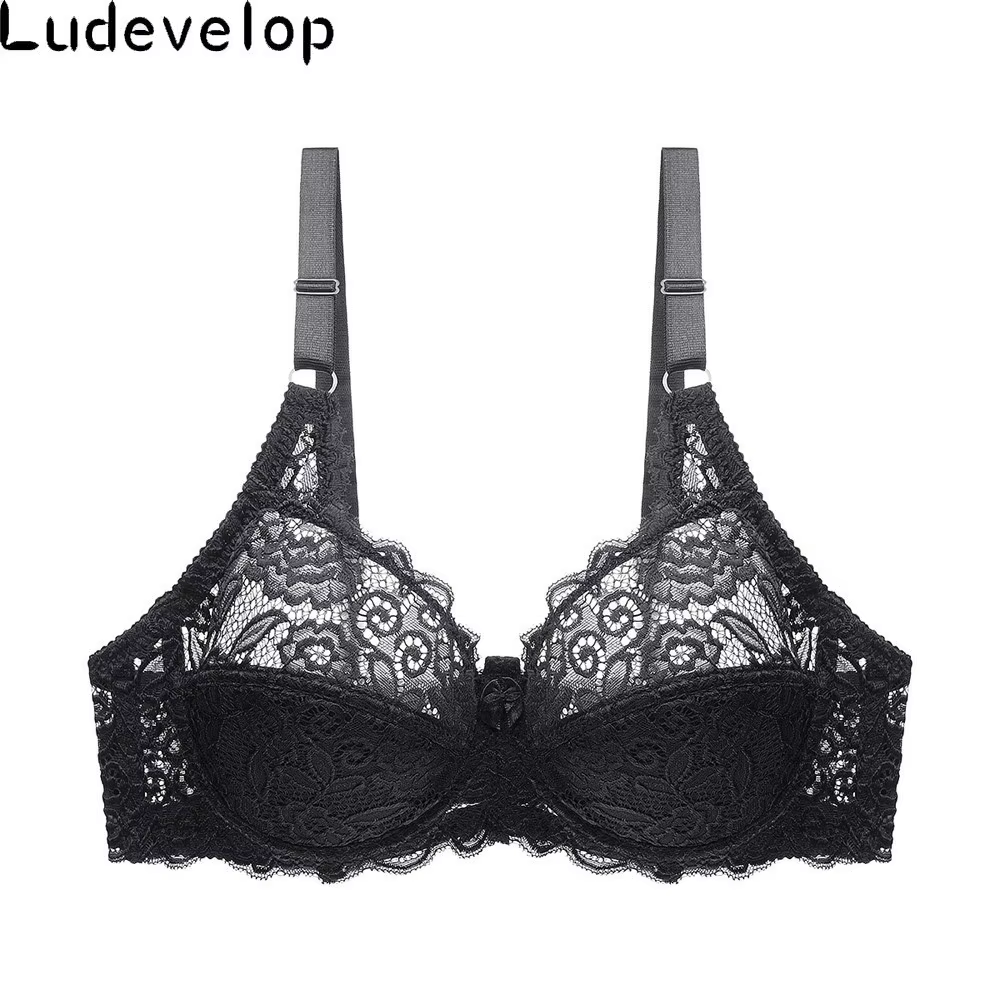 Soutien-gorge grande taille pour femmes, soutien-gorge Push up à armatures, sous-vêtements Sexy pour
