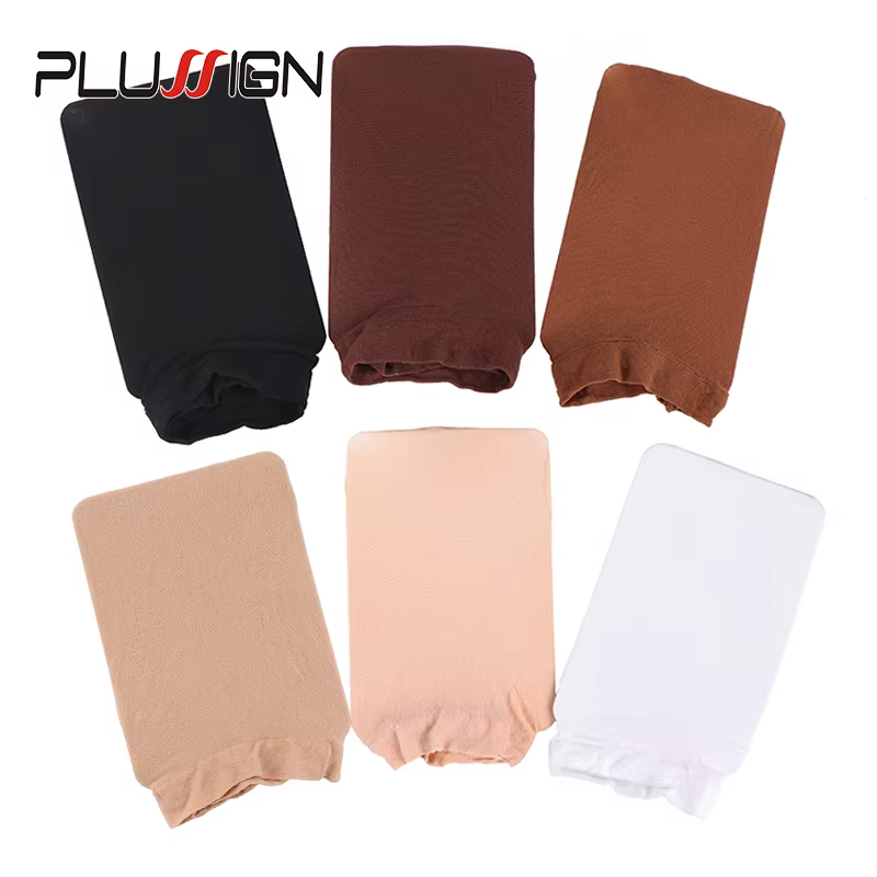 Bonnet de perruque en maille pour perruques exécutives, filet à cheveux pour tissage, noir et marron