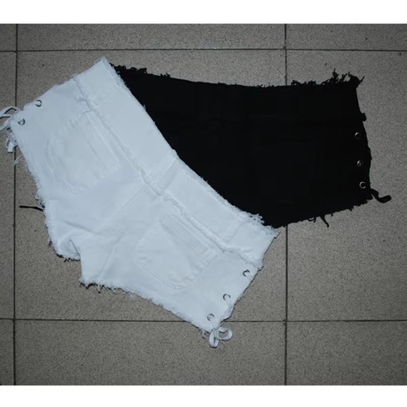 Sexy femmes gland taille basse chaud court Sexy Denim butin Sexy jean Shorts mignon Micro Mini court