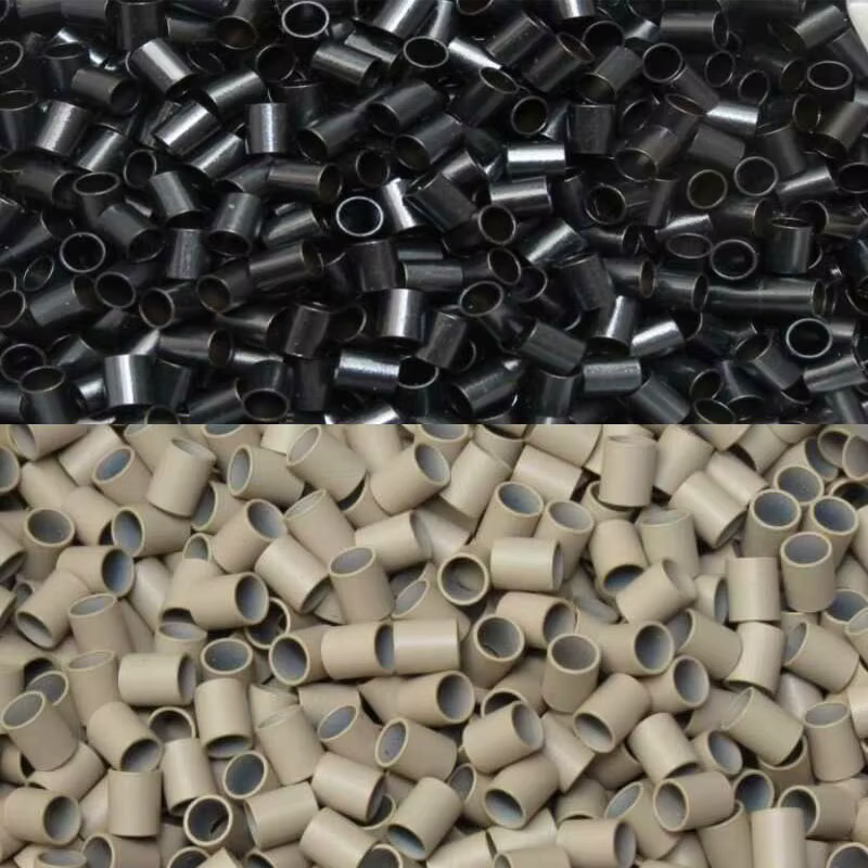 Micro-anneaux 1000 pièces, micro-tubes en cuivre 4,0x3,6x4,0mm, anneaux pour extensions capillaires,