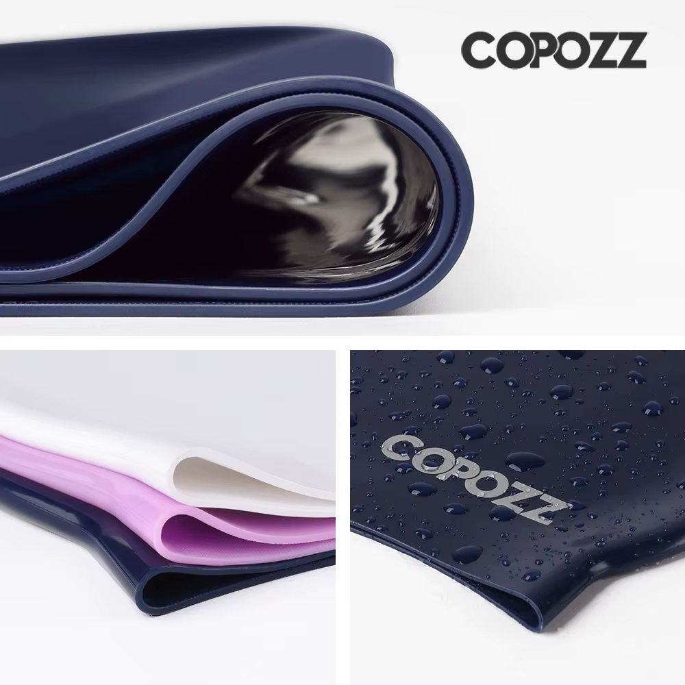 Copozz hommes élastique chapeau de natation grande taille vêtements de natation professionnel adulte