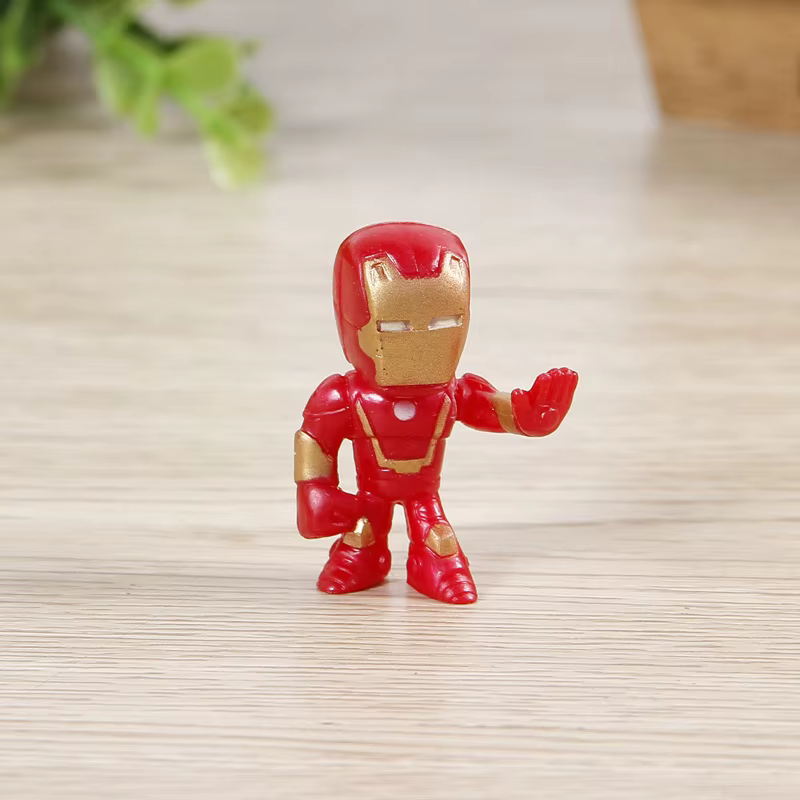 12 pièces/ensemble nouveau Q Avengers Mini figurines Hulk Thor Spider Man figurine jouets super-héro