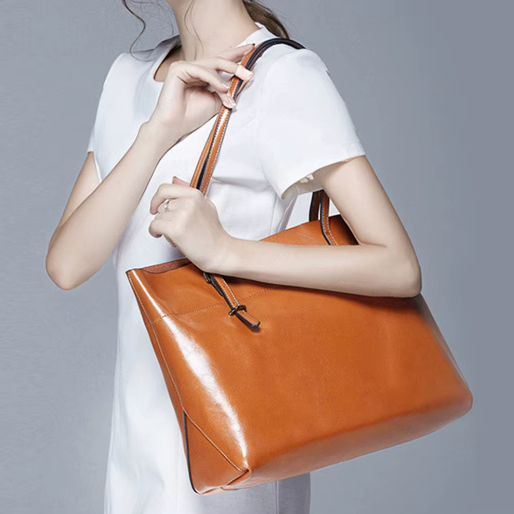 Zency nouveau marron femmes sac à main 100% en cuir véritable femme sac à bandoulière dames noir sac