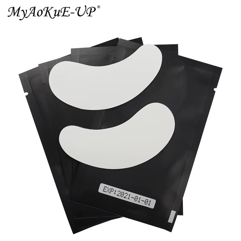 Patch de Gel pour coussinets de cils, 50/100 paires, pour greffage d'extension de cils, conseils pou