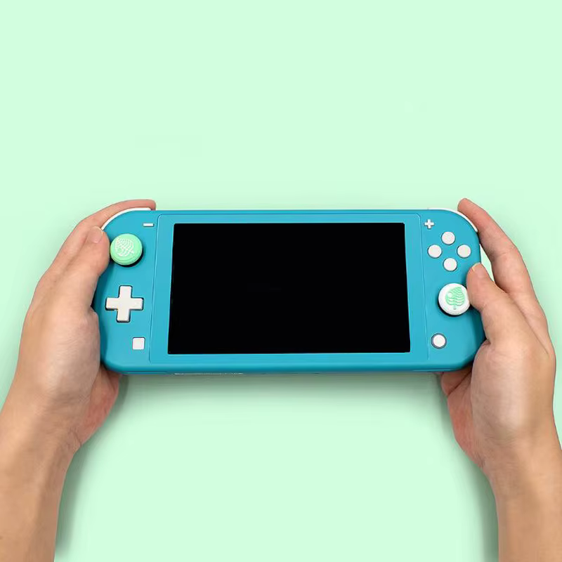 Capuchon de poignée de bâton de pouce souple en Silicone, mignon, housse de Joystick pour Nintendo S