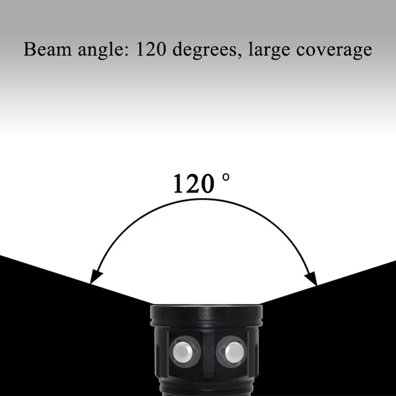 Lampe de poche de plongée sous-marine LED, lumière bleue, blanche, rouge, caméra vidéo de photograph