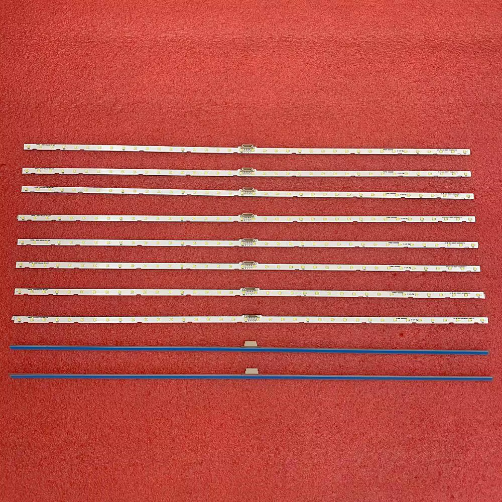 Bande de rétro-éclairage LED, 2 pièces, pour Samsung UE49RU7100 UN49RU7100 UE49NU7100 UN49NU7100 UA4