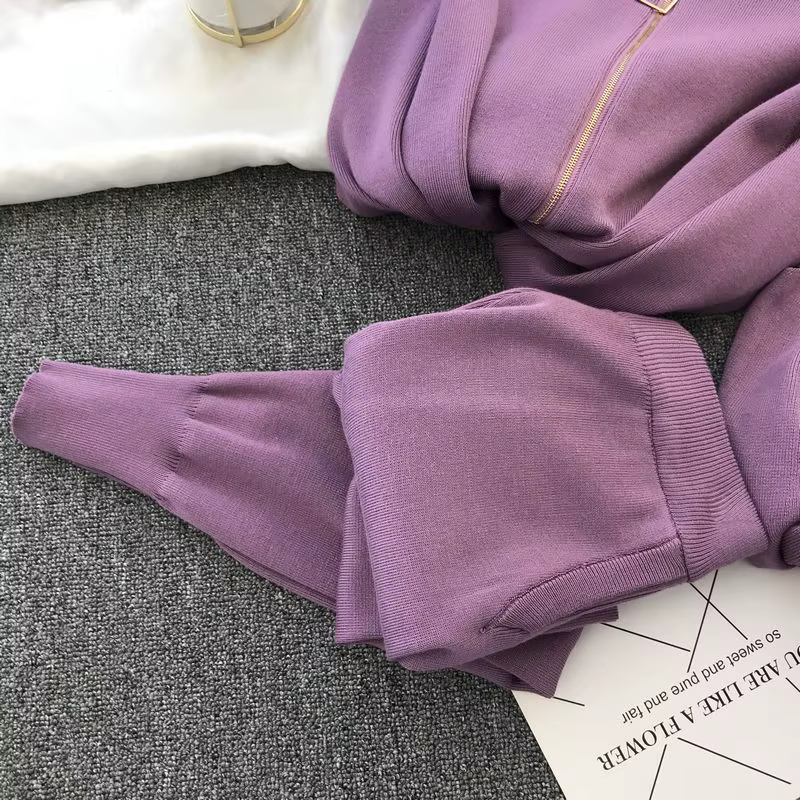 SMTHMA 2026 Nouvelle collection automne-hiver : Ensemble de vêtements pour femme, cardigan en tricot