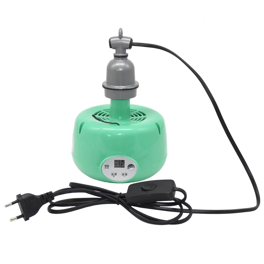 Lampe chauffante pour animaux de ferme, contrôleur de température, lumière chaude, garde les Wskins,