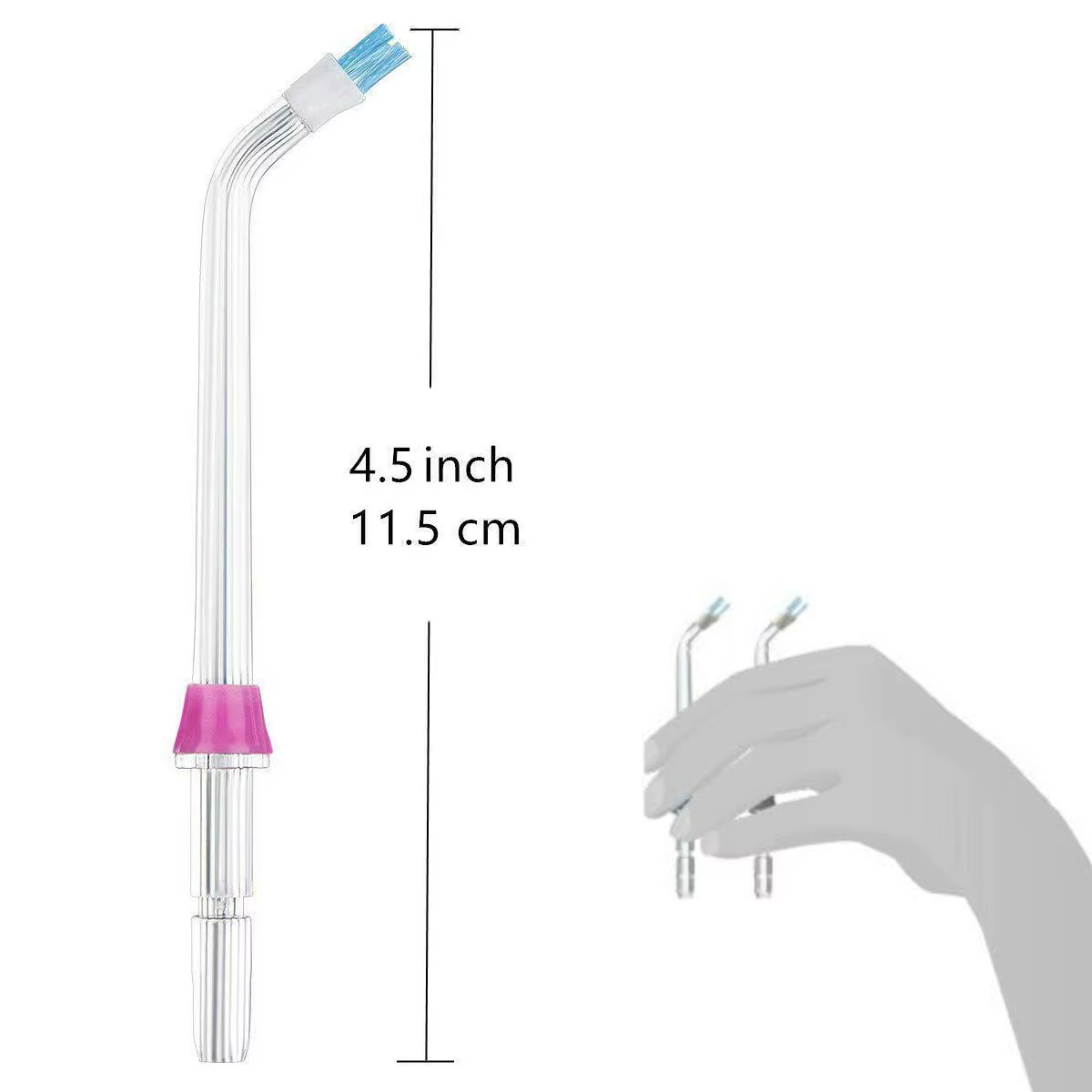 Buses d'accessoires d'hygiène buccale, 4 pièces, pour Plaque dentaire Waterpik, buse WP-100 WP-450 W