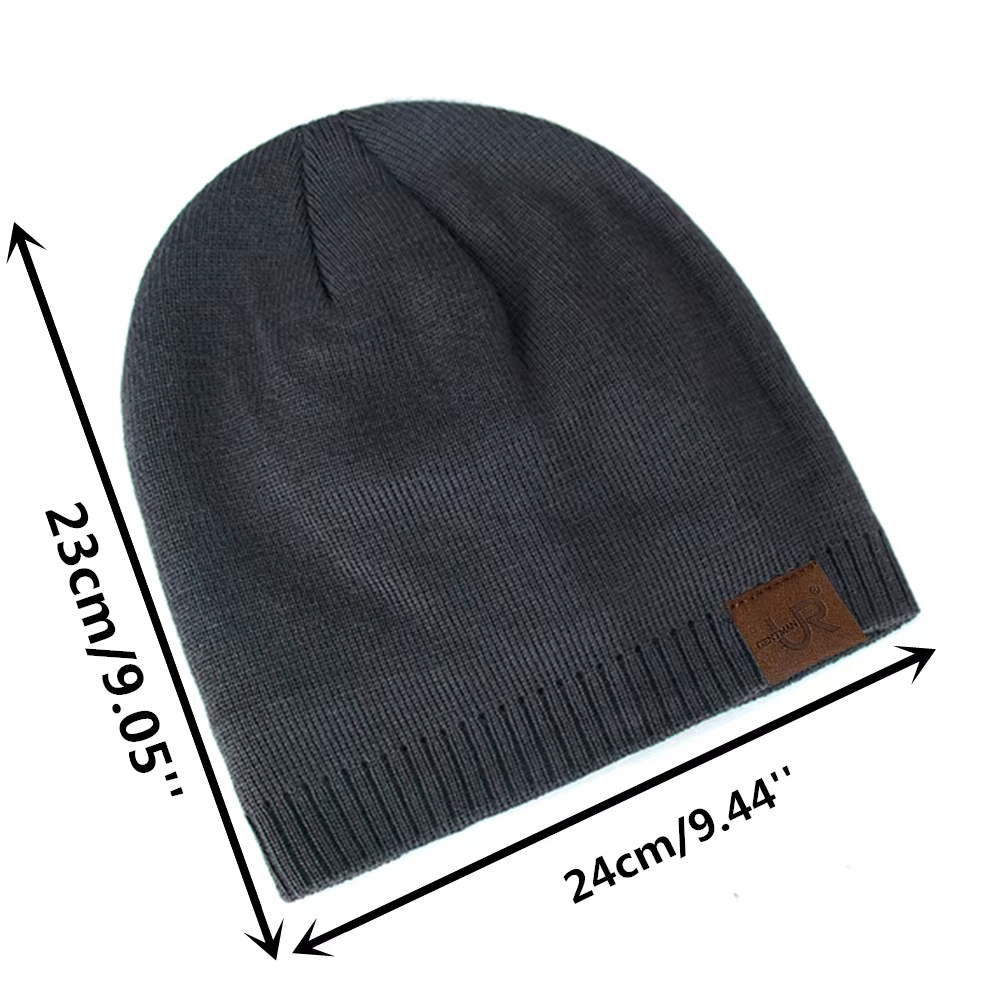 URSENTMAN-Bonnet doublé de fourrure pour hommes et femmes, chapeaux unisexes, chapeau de sport chaud