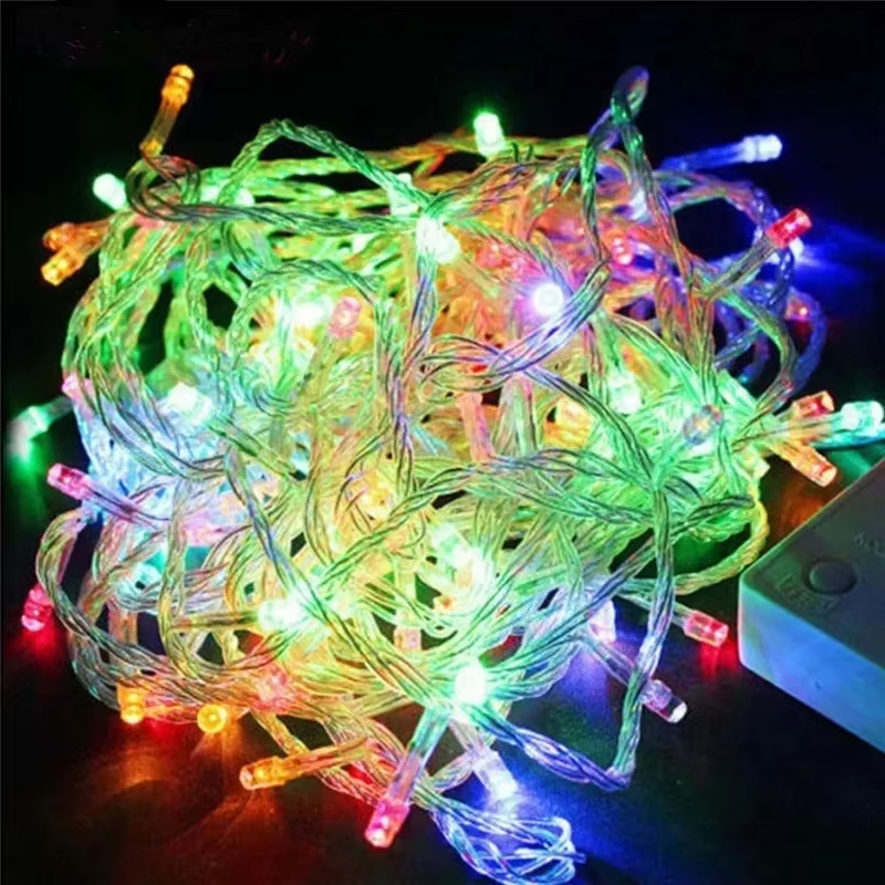 Guirlande lumineuse LED 100 LED 10M 110V/220V, étanche, pour Noël, arbre de Noël, chaîne lumineuse f