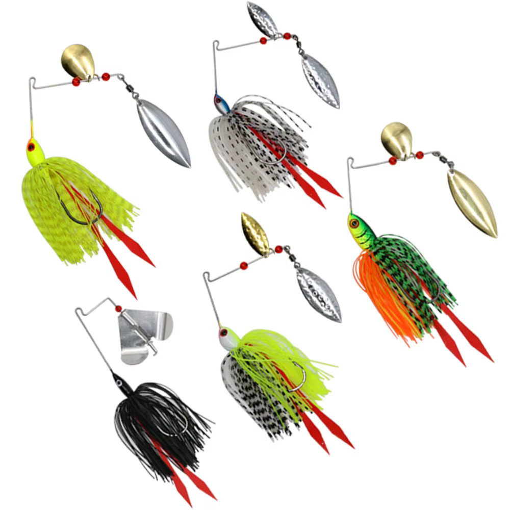 Mycena 16G & 18G & 21G spinner appât basse gabarit Chatter appât pêche leurre chatterbait Kit de pêc