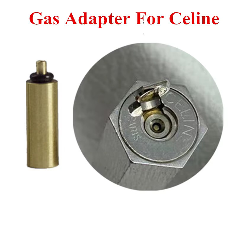 Adaptateur de recharge de gaz en laiton et cuivre 9 en 1, pour Dunhill Dupont et autres briquets, br