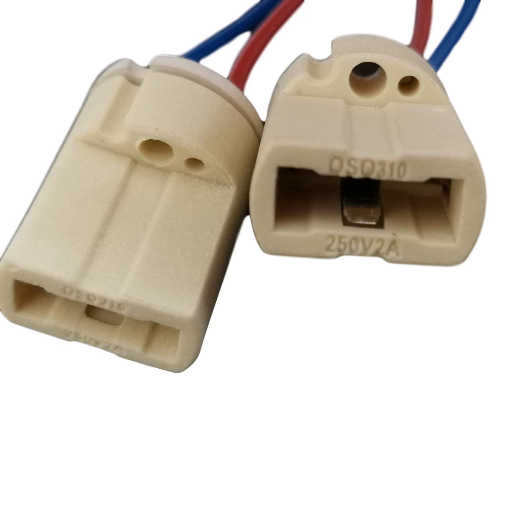 Base de lampe G9 de haute qualité, 200mm, 250V, 2a, douille en céramique, Type G9, support de lampe 