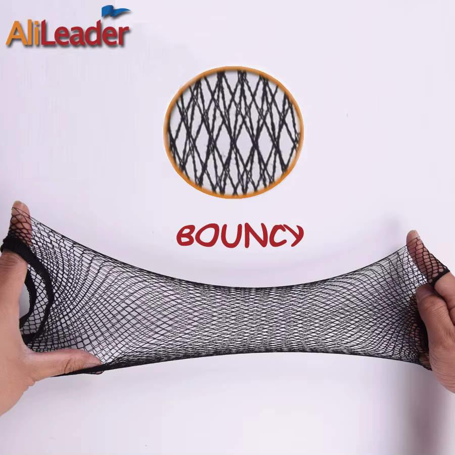 Filet à cheveux en nylon élastique pour femme, bonnet de perruque à extrémité ouverte, casquettes en
