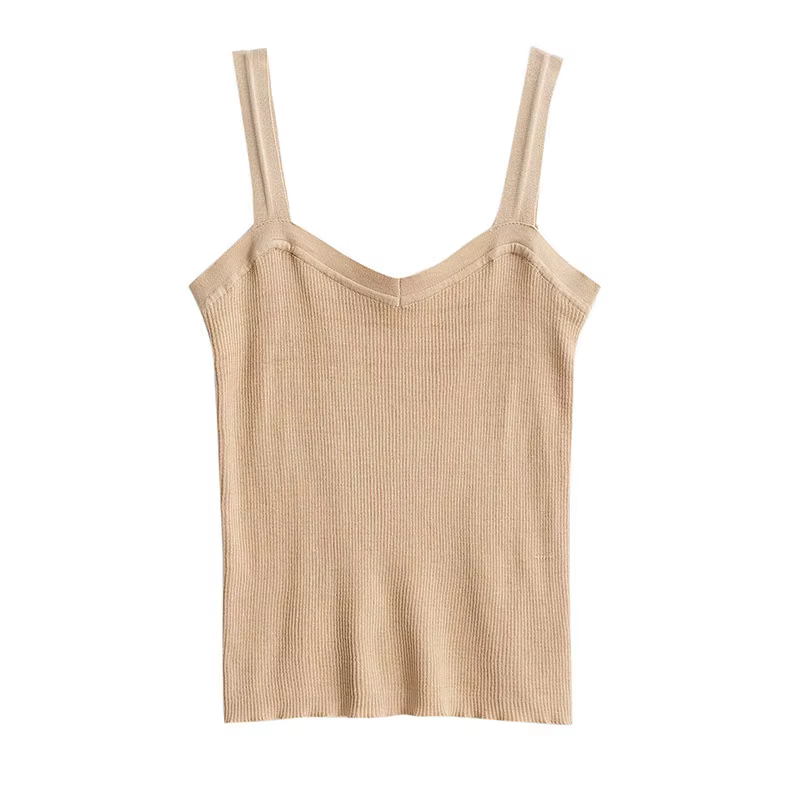 Chemise tricotée en soie et coton pour femmes, coupe cintrée, élastique, bas en soie de mûrier, coul