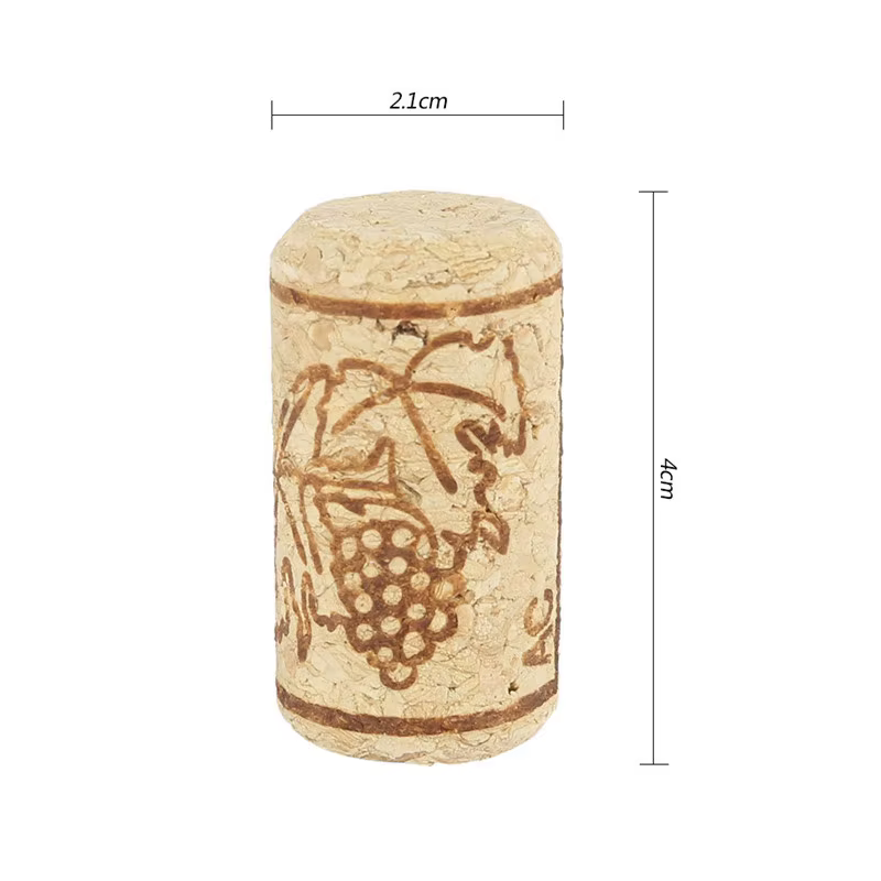 Bouchon de bouchons de vin, 50 à 100 pièces, naturel, réutilisable, fonctionnel, Portable, bouchon d