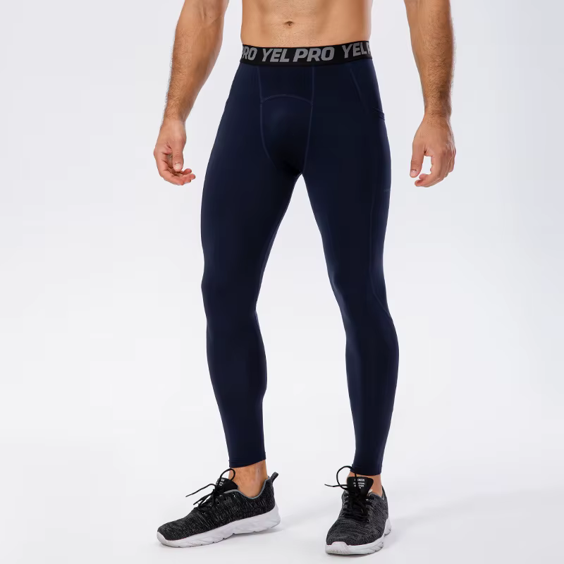 Pantalons de Compression pour hommes, collants de sport d'automne et d'hiver, de Fitness, de course,