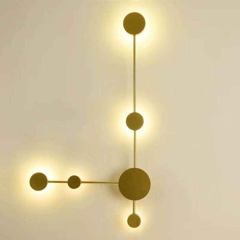 Applique Murale LED au Design Moderne et Créatif, Luminaire Décoratif d'Nik, Idéal pour un Salon, un