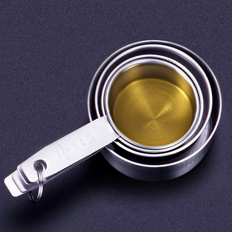 UPORS tasses à mesurer ensemble de cuillères à mesurer de cuisine empilables de qualité supérieure e