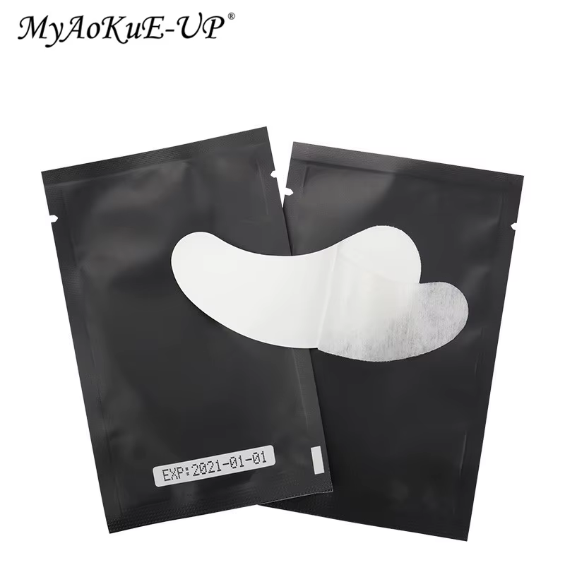 Patch de Gel pour coussinets de cils, 50/100 paires, pour greffage d'extension de cils, conseils pou