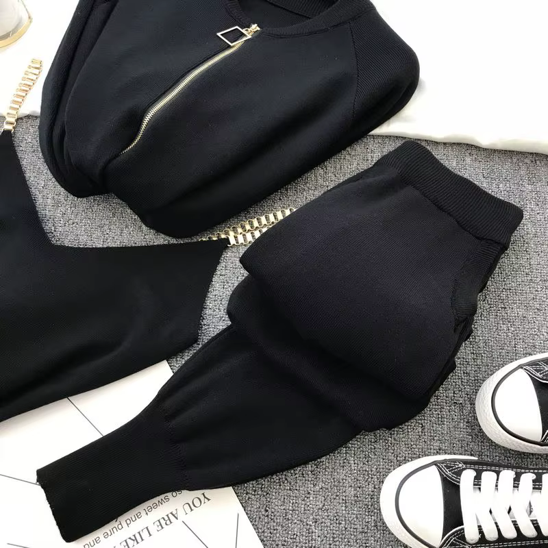 SMTHMA 2026 Nouvelle collection automne-hiver : Ensemble de vêtements pour femme, cardigan en tricot