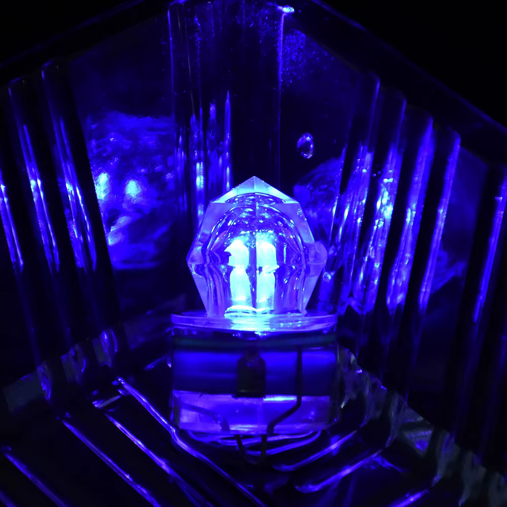 YORZENG Mini ABS LED étanche appât de pêche lumière calmar leurres de pêche appât goutte profonde so