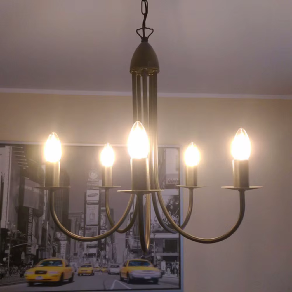 Ampoule LED rétro à filament 4W 6W, ampoule à filament givrée C35, E12 E14, ampoule à vis Edison dim