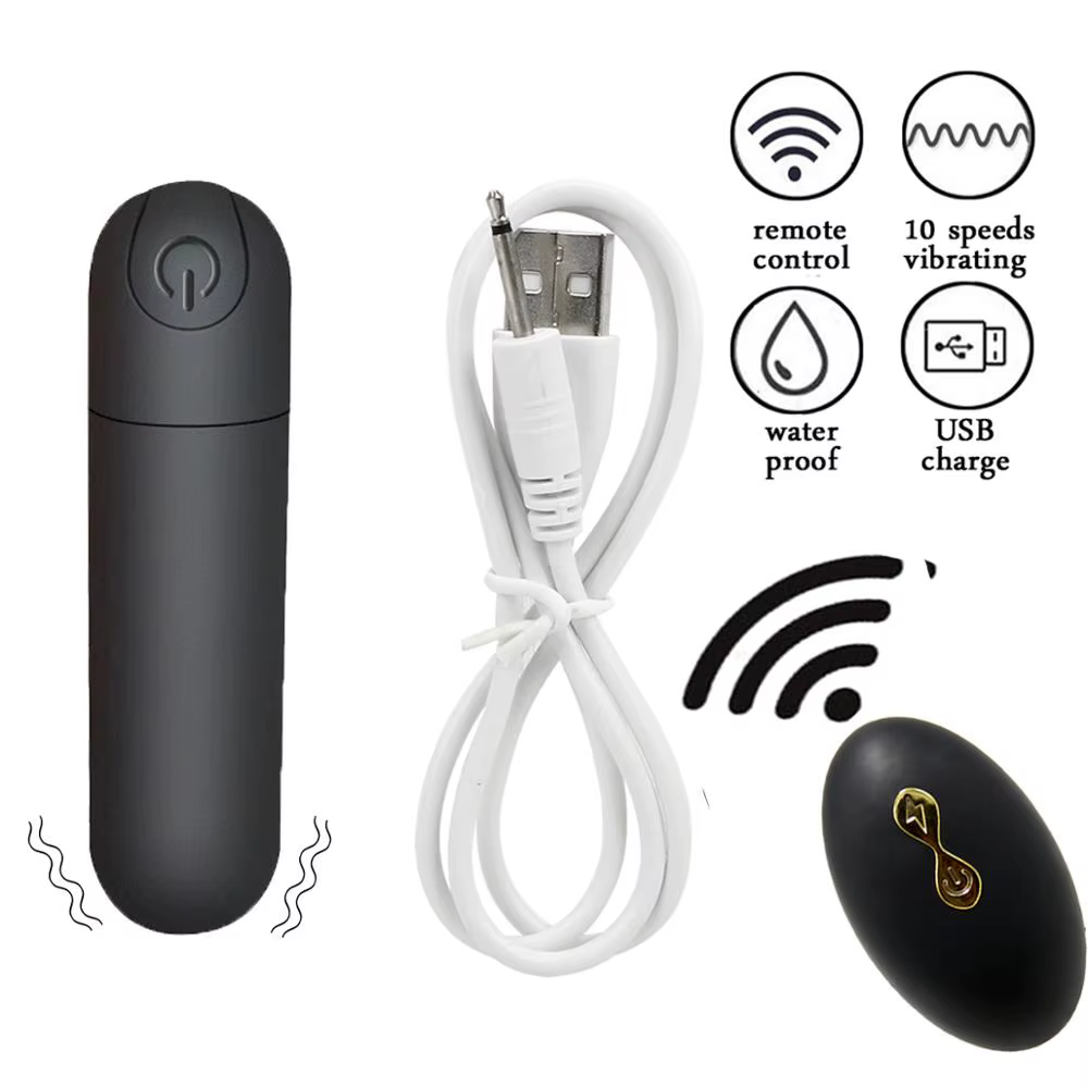 Culotte vibrante, 10 fonctions, télécommande sans fil, Rechargeable, vibrateur à balles, sangle sur 
