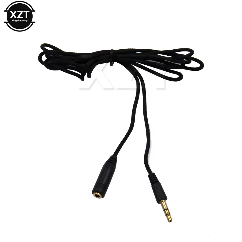 Câble d'extension pour casque d'écoute, 1.5m/3m/5m, Jack 3.5mm mâle à femelle, câble AUX 3.5mm, cord