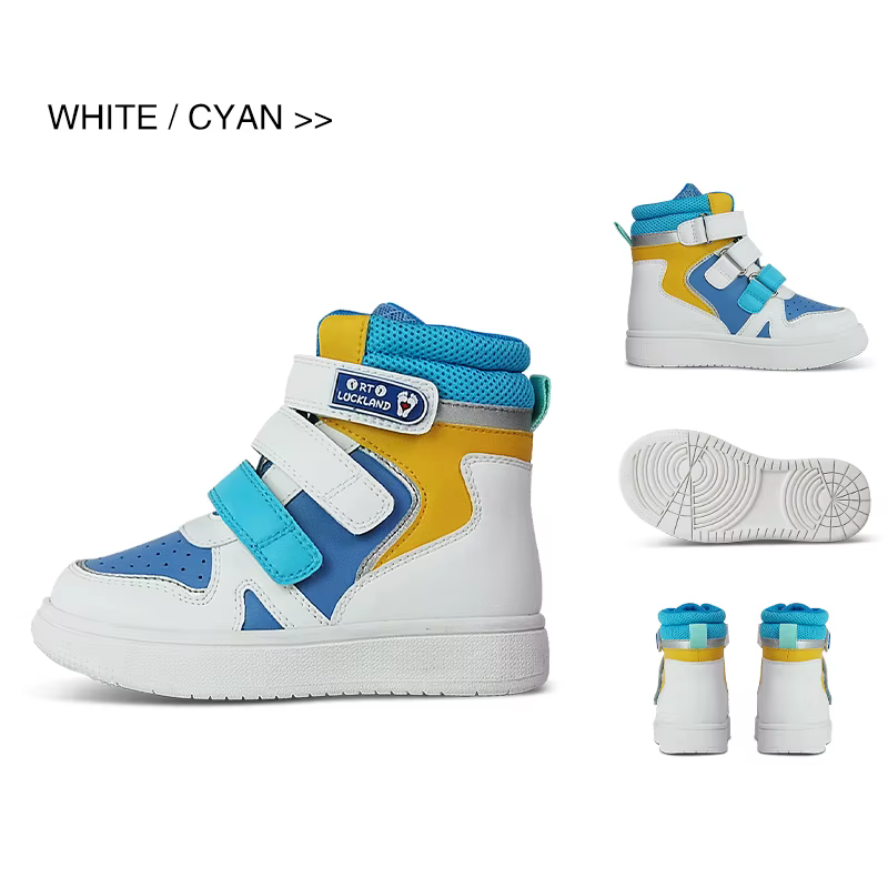 Ortoluckland – chaussures en cuir pour enfants, baskets d'école décontractées pour bébés garçons, bo