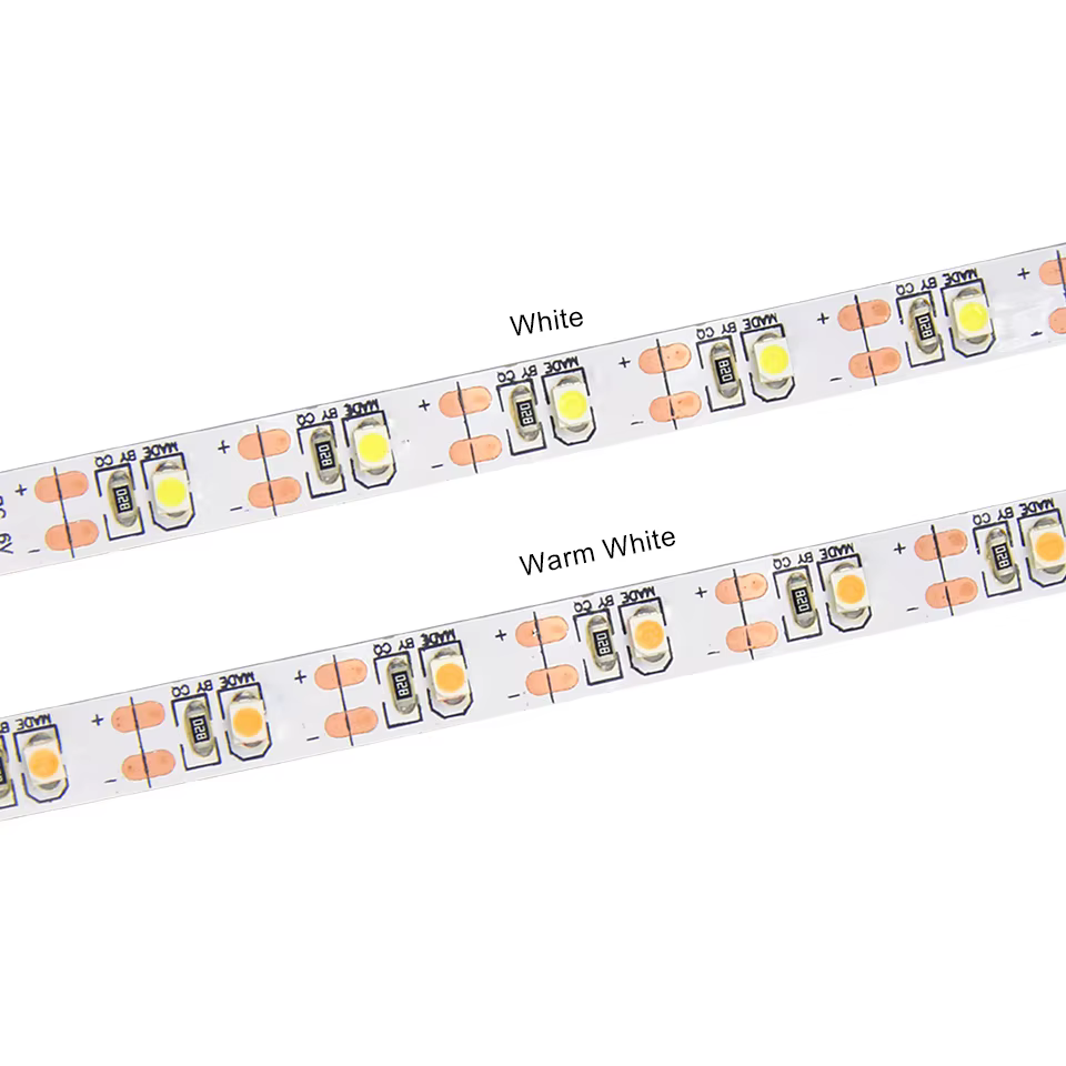 Bande lumineuse Led USB 5V SMD 2835 1M 2M 3M 4M 5M, ruban d'éclairage Flexible blanc/blanc chaud, ba