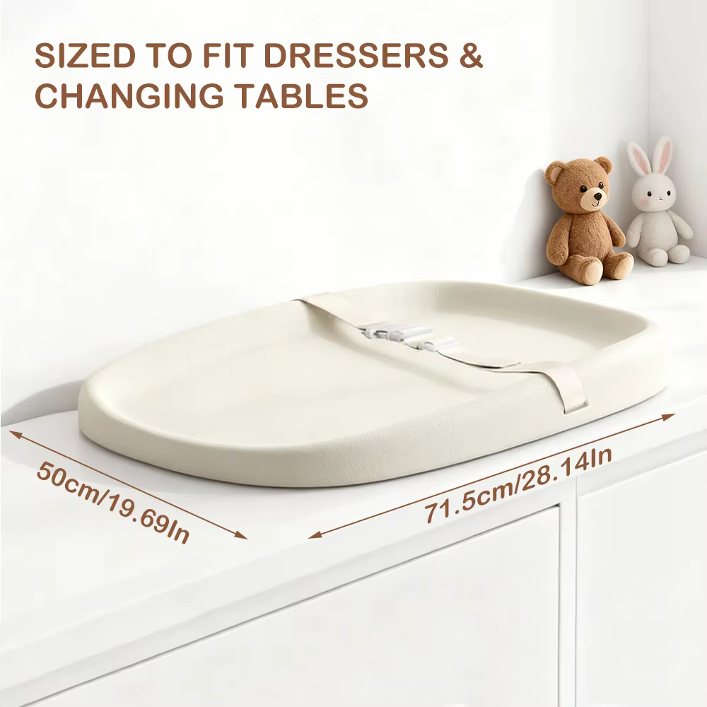 Matelas à langer pour bébé avec harnais de sécurité, matelas à langer Anti-roulis pour bébé, facile 