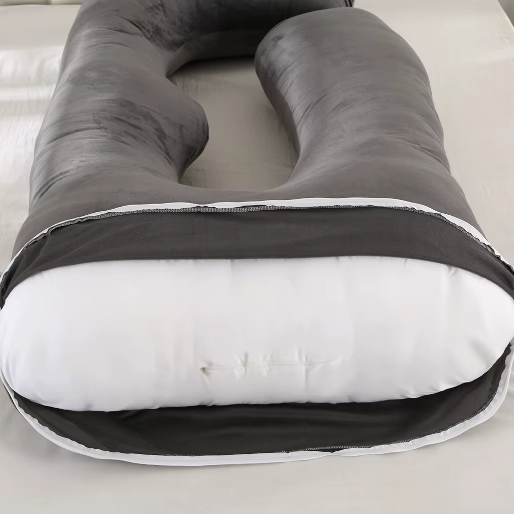 PANGDUBE 3KG coton en forme de G taille soutien oreiller pour femmes enceintes grossesse oreiller ma
