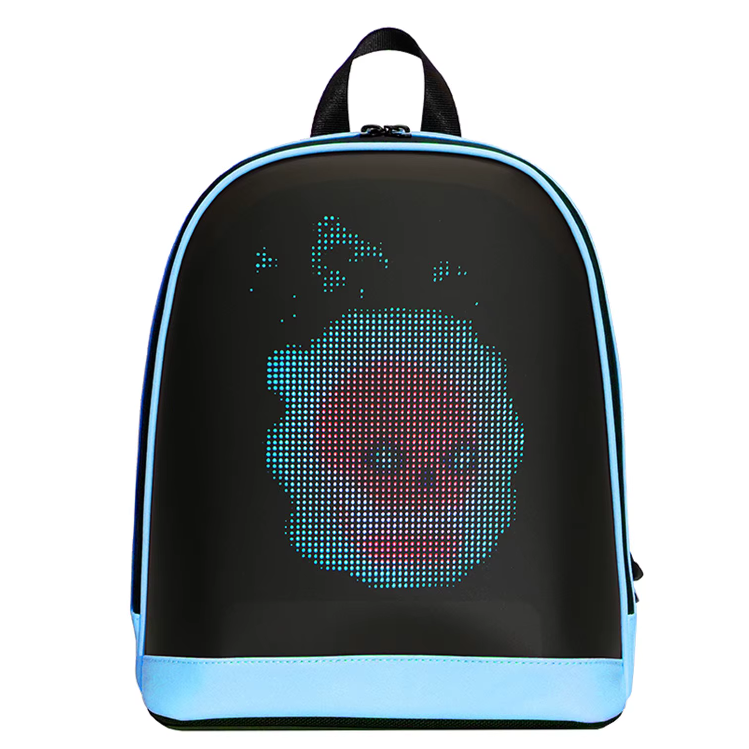 Sac à dos LOY T7-3 avec écran LED, connexion Bluetooth, contrôle par application, affichage publicit