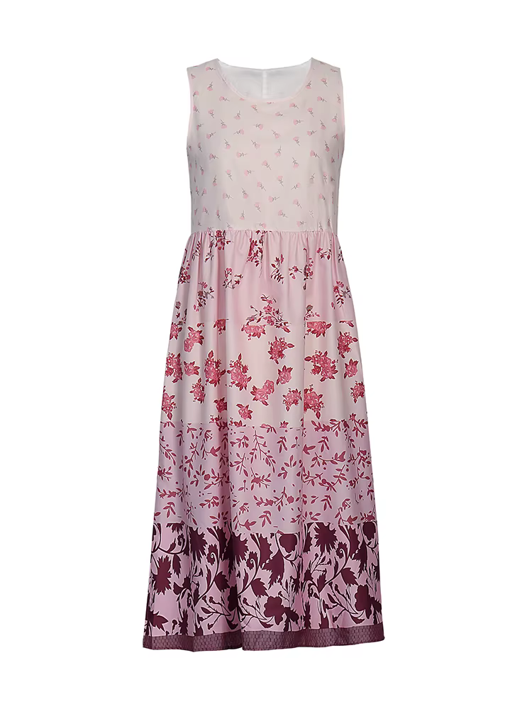 Robe d'été grande taille pour femmes, col de plage, fluide, robe de soirée imprimée, robes hawaïenne