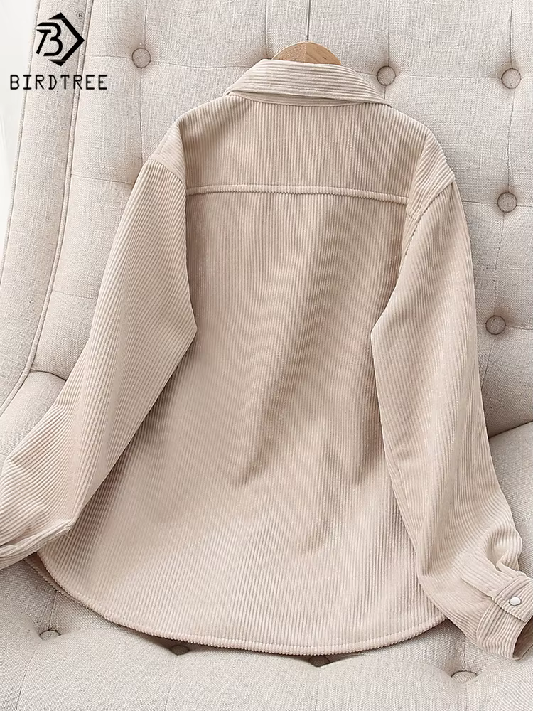 Chemises unies en velours épais, chemisiers et hauts chauds d'hiver pour femmes, nouvelle veste chem
