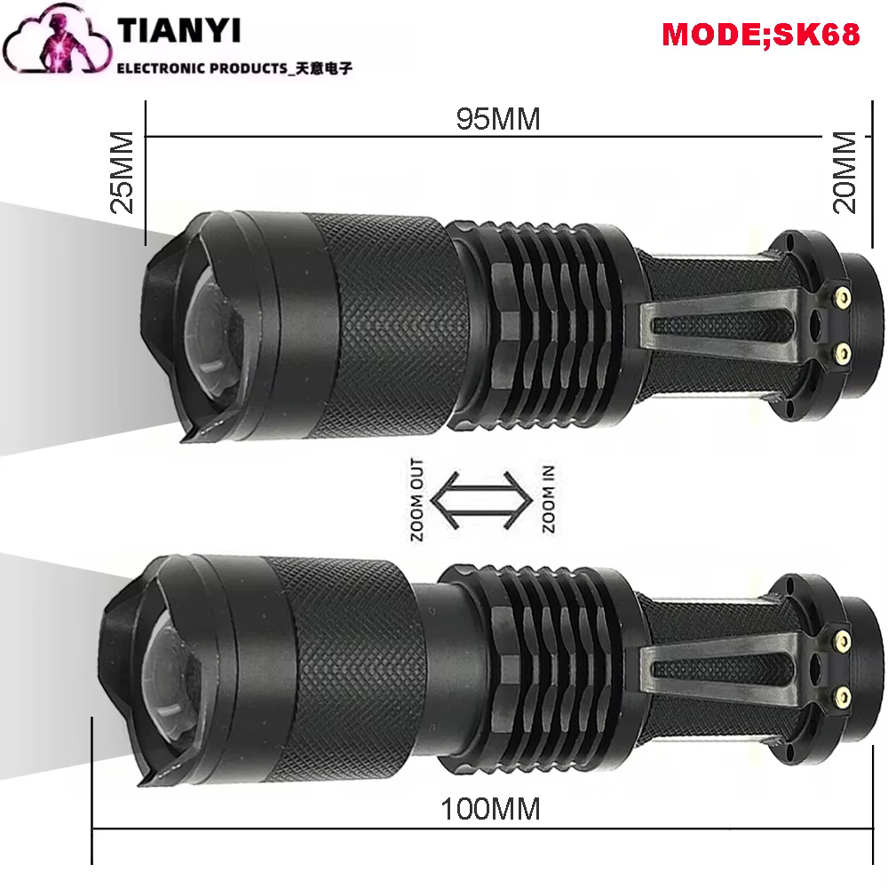 Lampe de poche IR 940nm, illuminateur infrarouge, lampe de poche illuminateur IR 850nm, Vision noctu