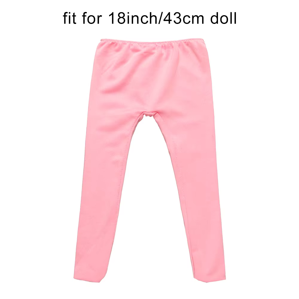 Leggings de yoga en beurre pour fille américaine, collants pour nouveau-né, vêtements Our Generation