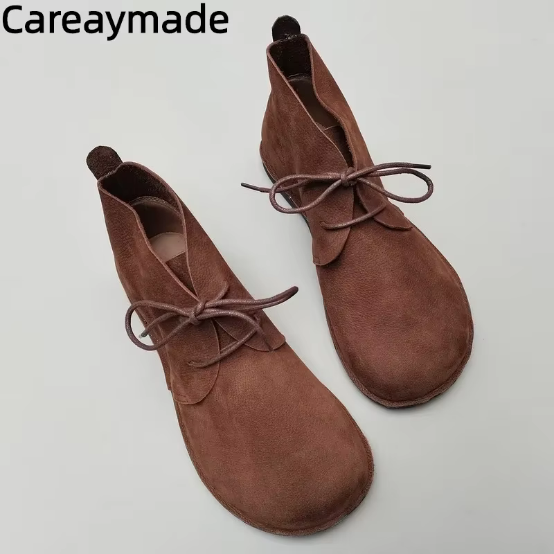 Careaymade-Chaussures Respzed en Cuir group pour Homme et Femme, Bottes de Travail Décontractées à S