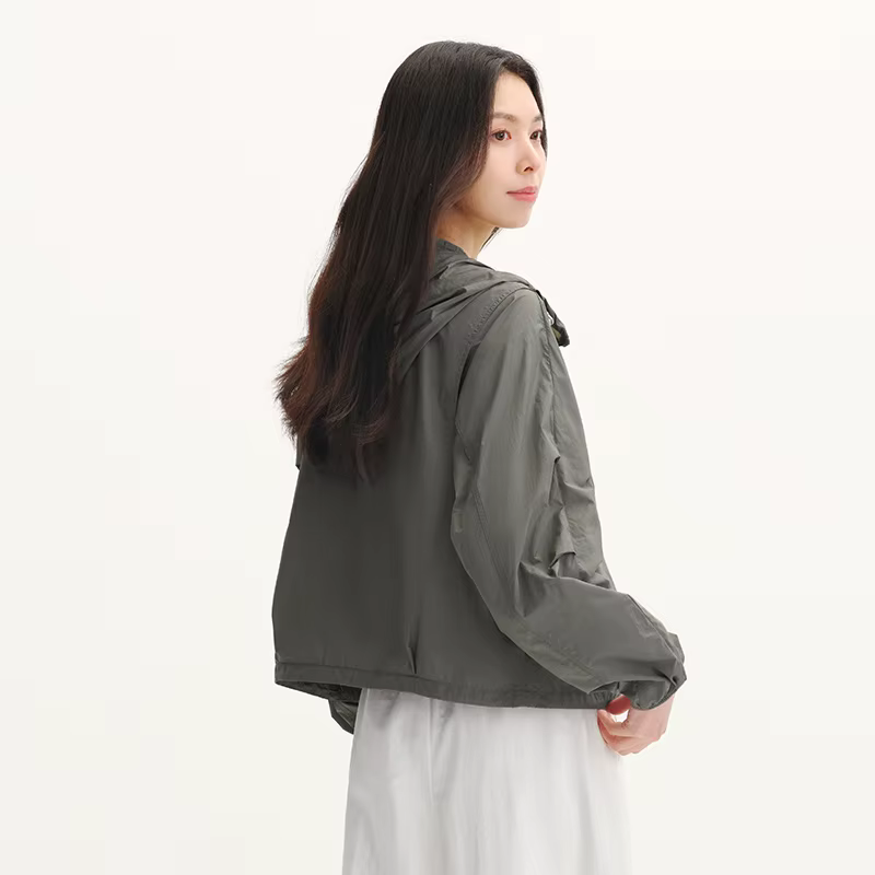 Veste UV Femme Semir 2026 – Sensation de Fraîcheur, Maille Respirante, Coupe Ample, Capuche à Cordon