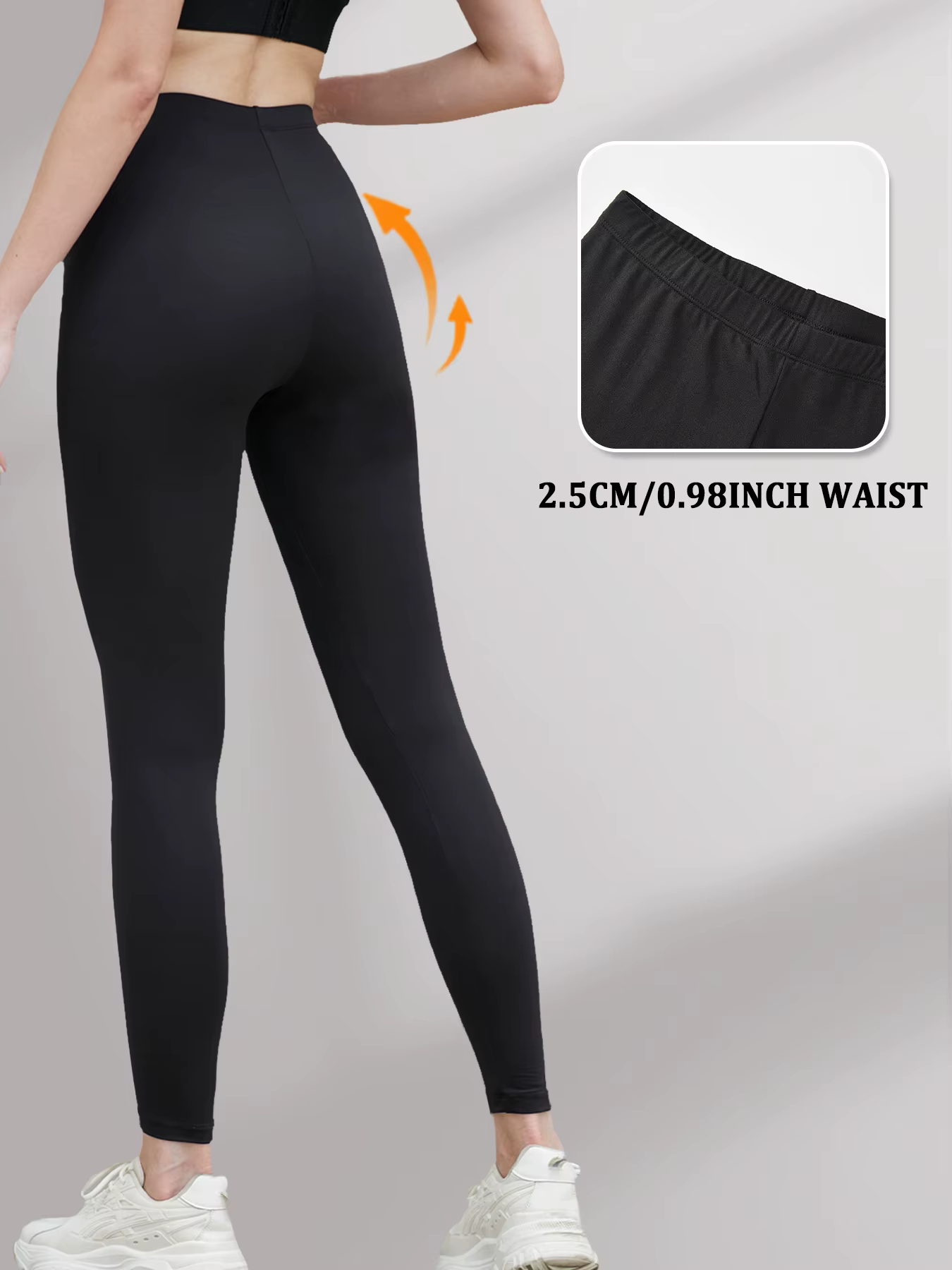 Leggings Super doux pour femmes, haute élasticité, pas transparent, pour entraînement, Yoga, course 