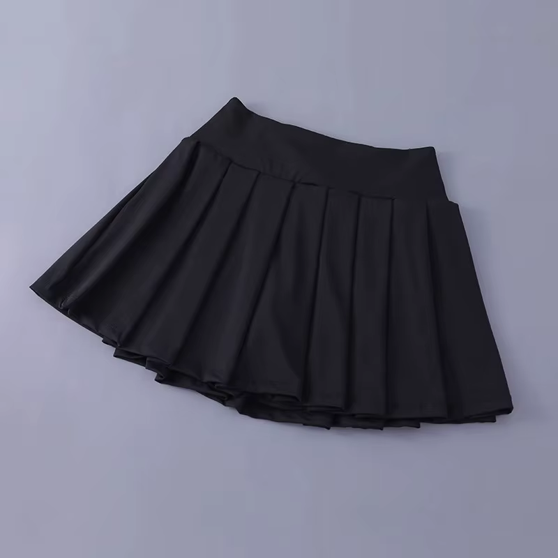 Jupe plissée de Tennis pour femmes, taille haute, athlétique, Golf, jupes de sport d'entraînement av