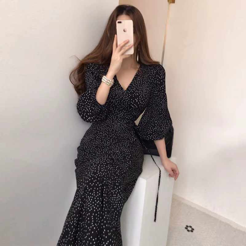 Robe décontractée et sexy pour femmes, vente en gros, nouvelle collection printemps été automne 2021