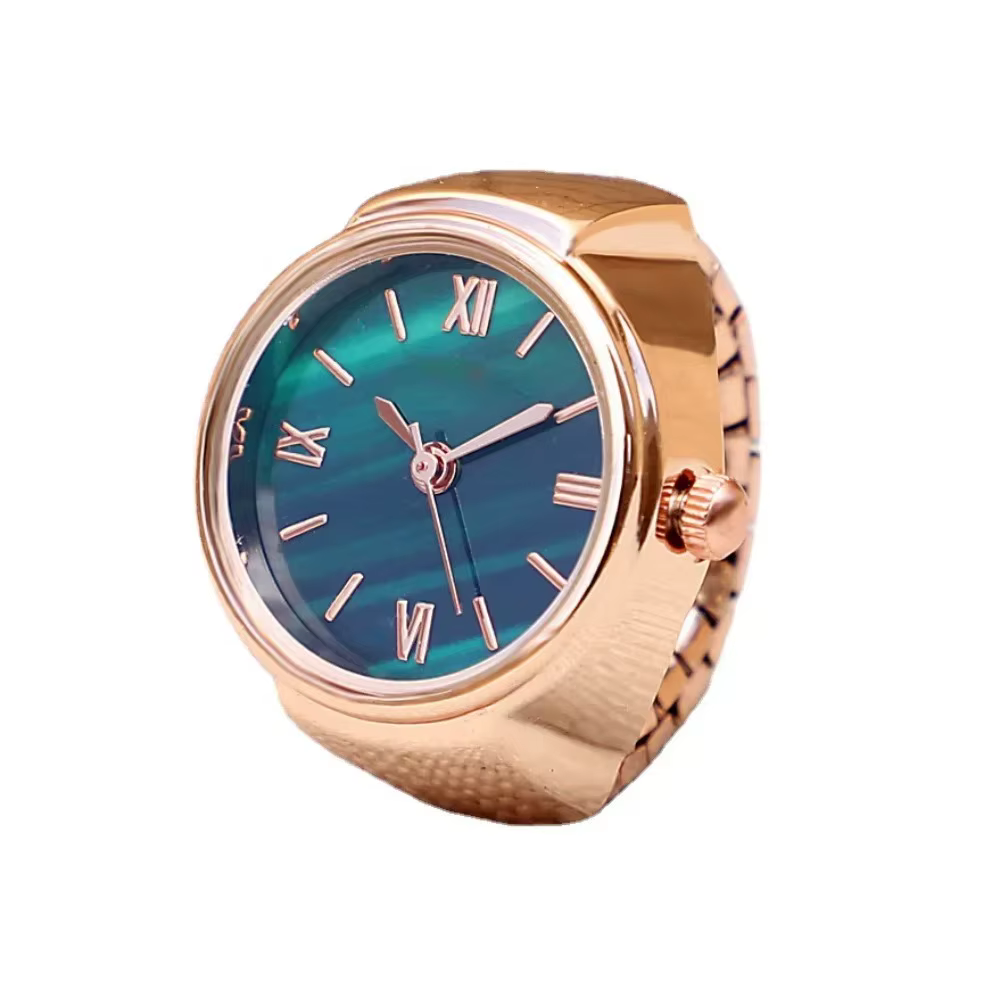 Mini montre avec anneau pour hommes et femmes, montre-doigt de personnalité, Banquet d'affaires, Coc