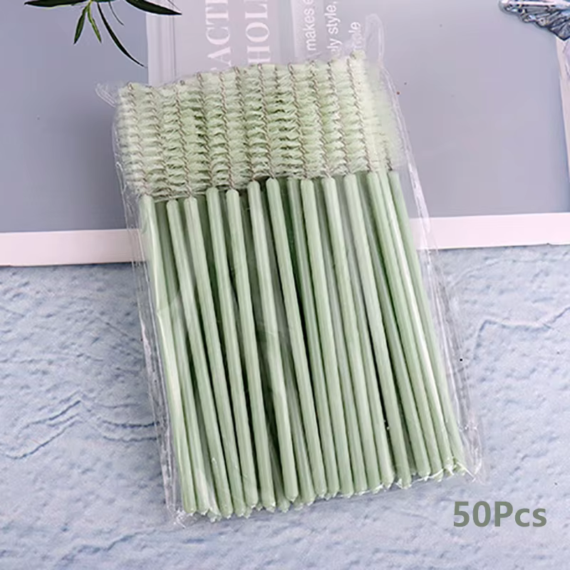 Brosses à cils, pinceaux de maquillage, baguettes de mascara, applicateur, Végét, cils, brosse cosmé