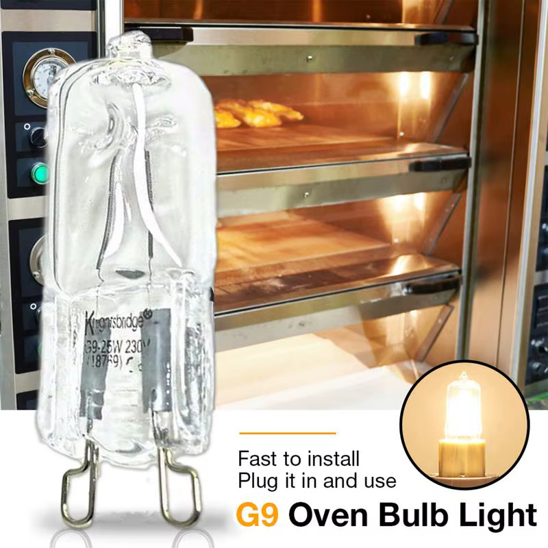 Lampe halogène pour four G9, 40W, résistante aux hautes températures, 110V/220V, pour réfrigérateurs