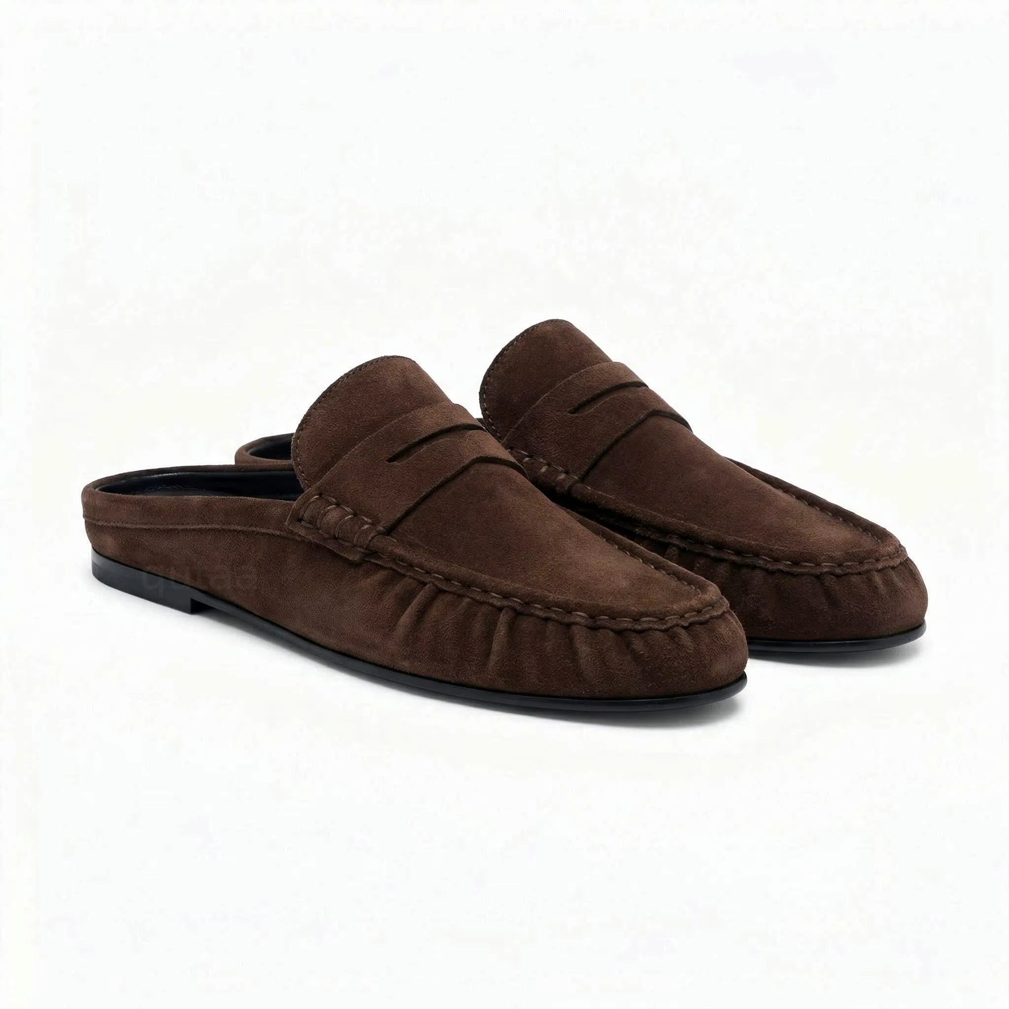 QUTAA – chaussures plates pour femmes, mocassins, mules à bride arrière, chaussures d'été décontract